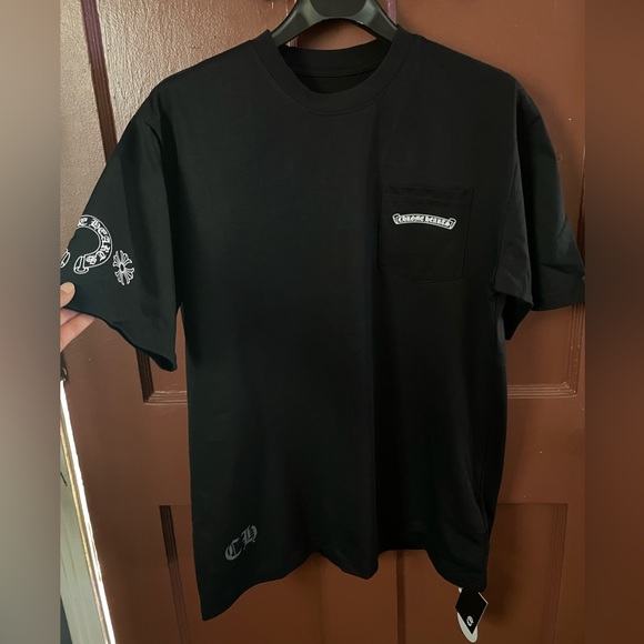 Chrome Hearts Multi Color Cross Logo Short Sleeve T-shirt🔥 - Picture 2 of 6
